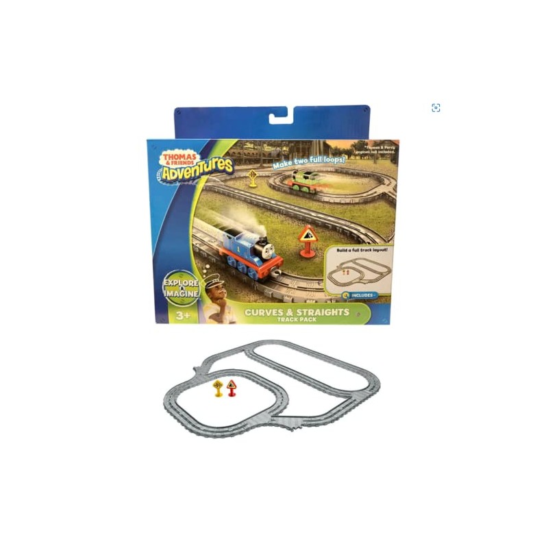 Fisher-Price Thomas Adventures Curves & Straights Track Pack
