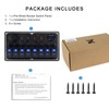 xhtechnology Xhtechnology Marine Boat Rocker Switch Panel,Waterproof 8 Gang Multi-Function