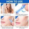 SGERUFZ Disposable Blackhead Blemish Remover, Sterile Pimple Needles, Pimple Pressure