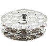 Tabakh MIS-103 3-Rack Stainless Steel Mini Idli Stand, Makes 54