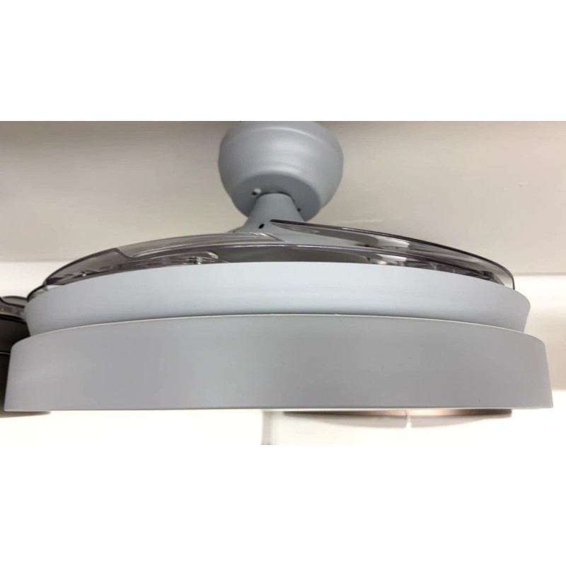 ECO Lighting 28" Retractable Blades LED Ceiling Fan Light Lamp