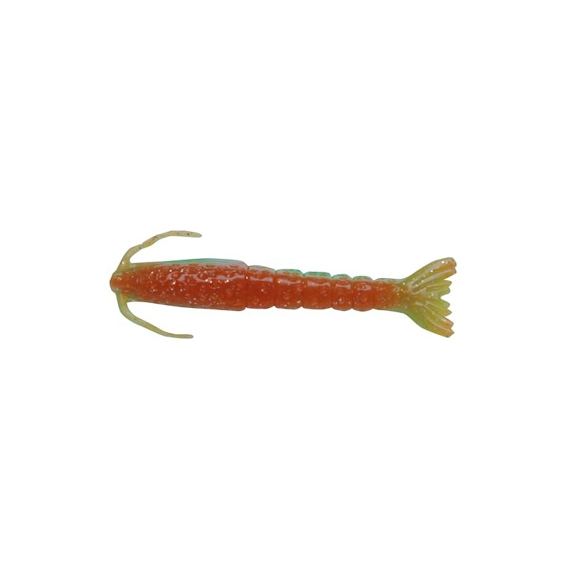 Berkley Gulp! Saltwater 2" Shrimp, Nuclear Chicken
