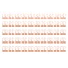 100 Pcs Binder Clips Metal Hollow Cat Shape Rose Gold