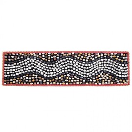 Acupressure 8.1kg high density stone mat 40x150 stream large natural Single color/1 piece 5ea