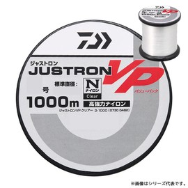 DAIWA Bobbin/Nylon Line/Road Line 23 Justron VP (Value Pack), Clear 4-1000