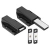 sourcing map 2 Pcs Magnetic Push Latches for Cabinet Door,