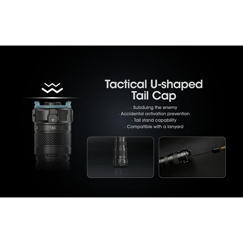 Nitecore SRT6i High Performance SmartRing Rechargeable Flashlight - 2100 Lumens