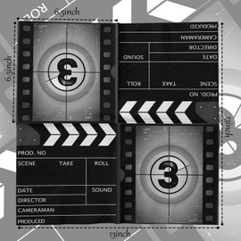 Movie Party Supplies,40pcs Movie Paper Napkins Awards Ceremony Theme Party Decorations Cocktail Lunch Napkins for Baby Shower,Movie Theater Birthday Party