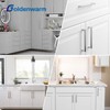 Goldenwarm Furniture Handle Bar Handle Brushed Stainless Steel Cupboard Handles