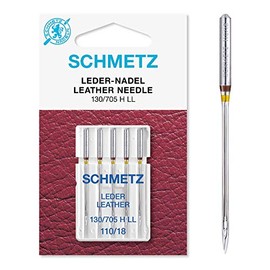 Schmetz Leather Needle Range (Packs of 5) - Various Sizes (110/18 (Thickest))