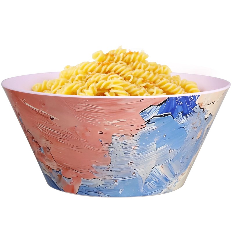 Greentainer Large Vintage Salad Bowls Set of 4-3.1L (104 Oz)