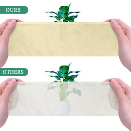 DewGami Thickened Winter Plant Covers Freeze Protection,79''×98.5''Large Anti-Freezing Blankets for Outdoor Plants,Reusable Tree Shrub Bush Covers Bags with Zipper Drawstring for Winter (2 PCS Beige)