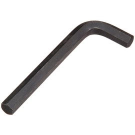 BONDHUS No.12216 Hex L-Wrench, Short, 1/2 Inch, Short Handle: 2.1 inches (54 mm), Long Handle: 5.8 inches (147 mm), Black Dyed Treatment