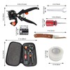 Fimghsoo Grafting Tool Kit Garden Ratchet Scissors Set Grafting Cutting