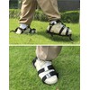QWORK® Lawn Aerator Shoes - Sturdy Plastic Base with Metal
