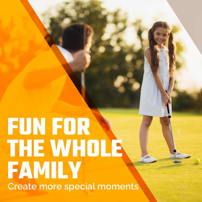 Go for It Golf Kids Putter with Extendable Shaft -