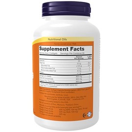 NOW Super Omega 3-6-9 1200 mg,180 Softgels