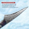 Damascus Steel Knife Fillet Knives 5" Handmade Kitchen Knives 67