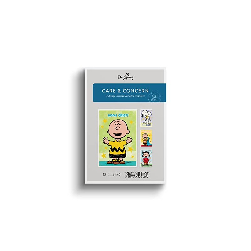 DaySpring - Need a Hug? - 4 Peanuts Greeting Card