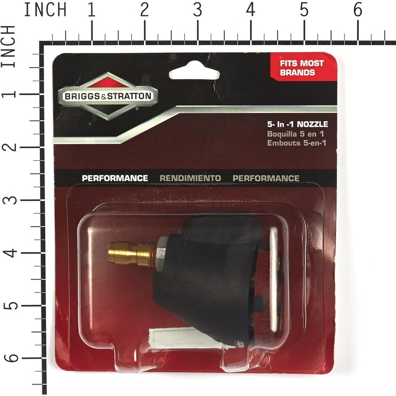 Briggs & Stratton 6197 Quick-Connect 5-in-1 Nozzle for Pressure Washers,