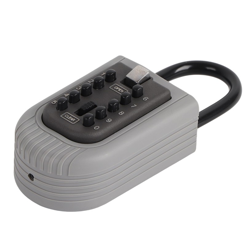 10 Digit Combination Hide Key Lock Box Storage Wall Mount