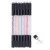 7pcs Microblading Pens Double Head Manual Eyebrow Tattoo Hand Tools