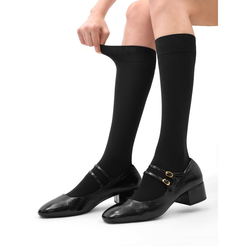 HUE womens Soft Opaque Knee High (Pack of 3) dress