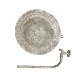 Avite IJI-005-AA Antiqued Patine Tap Pot, L, 9.8 x 10.8 x 16.9 inches (25 x 27.5 x 43 cm)