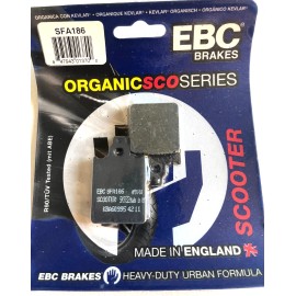 EBC Brake Pad Set, Front EBC SFA186 Fits: Vespa PX150 Scooter