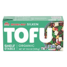 Mori-Nu Silken Tofu Organic | Velvety Smooth and Creamy | Low Fat, Gluten-Free, Dairy-Free, Vegan, Made with Non-GMO organic soybeans, KSA Kosher Parve | Shelf-Stable | 12.0 oz x 6 Packs