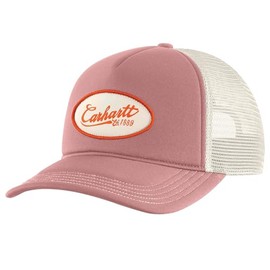 Carhartt Women's Graphic Trucker Hat, Rose Tint