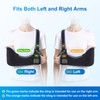 VELPEAU Arm Sling Shoulder Immobilizer- Rotator Cuff Support Brace- Comfortable