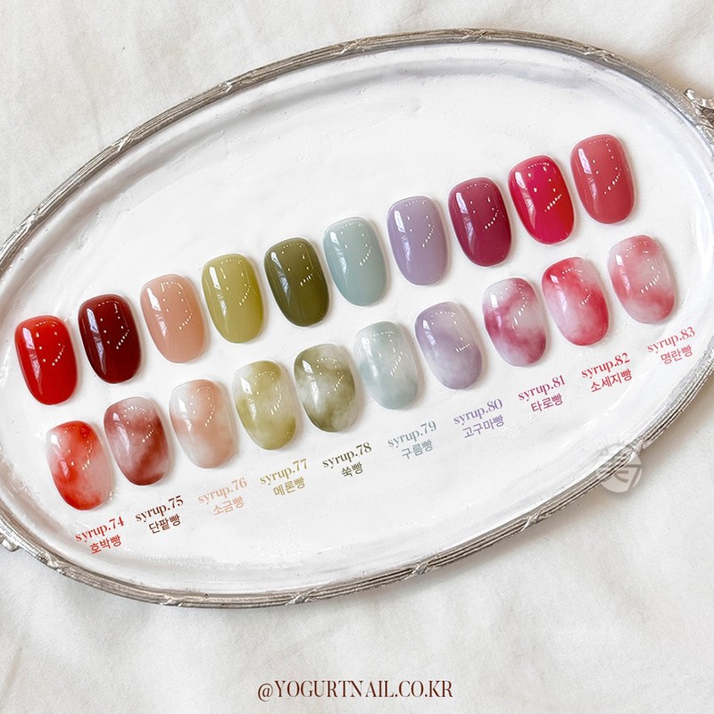 Yogurt Gel Gingerbread Syrup Gel 10-piece set / 요거트젤 진저브레드