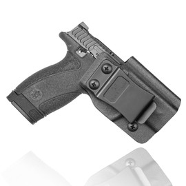 IWB Holster for Smith & Wesson Bodyguard 2.0 (.380), S&W BG 2.0 Concealed Carry Inside Waistband Holster, Optic Cut, Adjustable Retention & Cant, Slim Profile Bodyguard 2 Holster