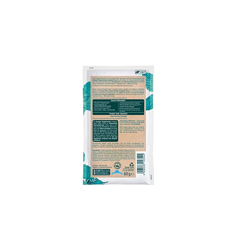 Kneipp Goodbye Stress Bath Crystals 60 g