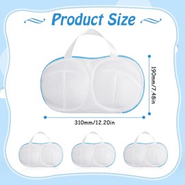 Pack of 3 Laundry Net Bra, Laundry Net Bra for Washing Machine, Laundry Bag Bra Washing Bag Laundry Bags Bra Net for Washing Machine Laundry Bag Bra Laundry Net for Washing Machine for Clothes