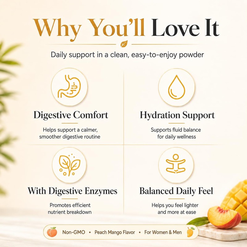 Debloat Powder, Face Debloat and Debloating Support for Men &