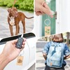 50Pcs Wood Keychain Blank, Unfinished Laser Engraving Blanks