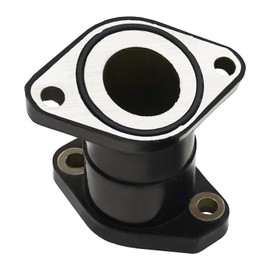 Carburetor Intake Manifold Boot Joint Fit for Yamaha Kodiak 400 1993-1998, Moto 4 YFM350ER 1987-1995, Big Bear 350 1987-1998 Joint Adapter with Screw Kit