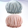 Shower Cap, UPKOCH Japan Double Layer Printed Waterproof Bath Cap