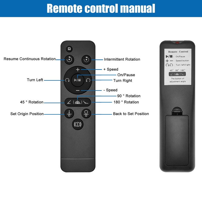 Motorized Rotating Display Stand, 3 Sizes 15 18 22cm Remote