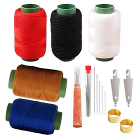 36Pcs Sewing Tool Set, Sewing Kits Needle and Thread Kit Lightweight Portable Multi Purpose Thread and Needle Kit Needles Threads Hand Repair Tools for Women Beginners