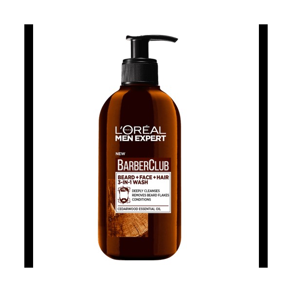 LOREAL MEN EXPERT BARBER WASH 200ML