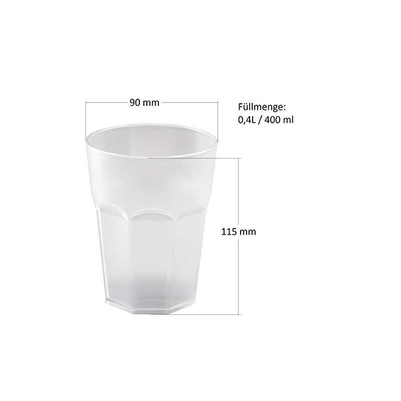 ENGELLAND 6 x Plastic Cups Drinking Cups Party Cups Plastic