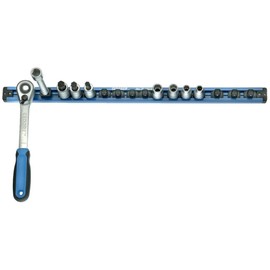 Gedore SL 1916 – carril-muelle 1/2, Magnetic, 580 mm