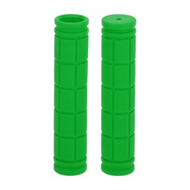 TUCKBOLD Bike Handlebar Grips Covers 120mm Long Lightweight | Bicycle End Grips Protector Green 1 Pair