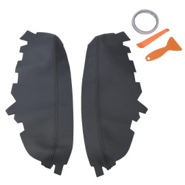 Unbranded Leather Door Panel Armrest Cover Trim Accessories For Toyota Avalon 2013-2018