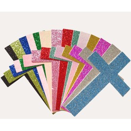 28PCs, Glossy Cross Bookmarks in14 Vibrant Colors for Bible Study & Prayer, Faith-Inspired Gift Set, Religious Bookmarks for Church, Christians & Book Lovers, Decoration, 3 * 5 inch.