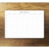 Schedule Pad, Tear Off Undated Weekly Planner Notepad, A4 Size