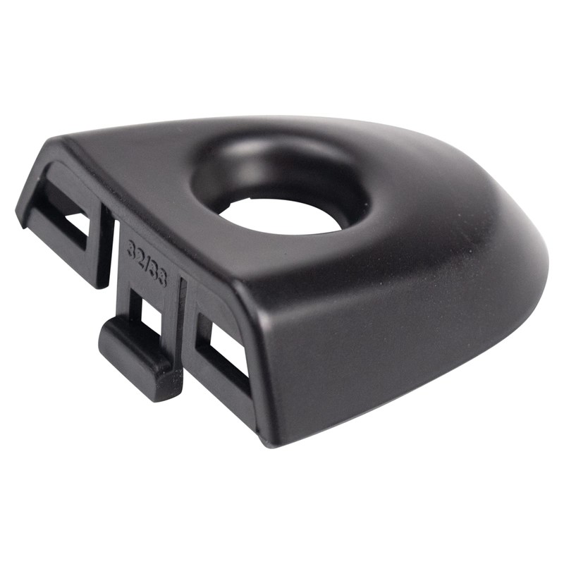 TRQ Front Left Exterior Door Handle Black Drivers Side Compatible